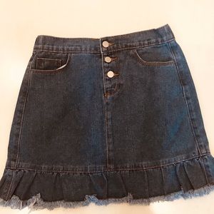 GB Girls Jean Skirt